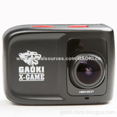 Factory Supply Waterproof Full HD 1,080P Sports Camera with Integrated 1.5-inch LCD Screen